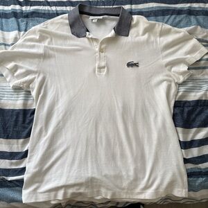 Lacoste Men's White Polo Shirt